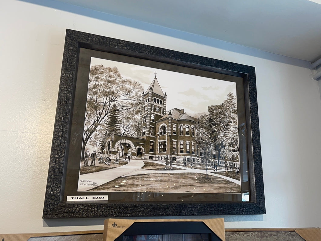 UNH class of 1966 / 2016 by J.A. Kendall framed