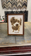 Load image into Gallery viewer, Wood engraved Pet Portraits! Starting at $40 ($20 deposit to start)